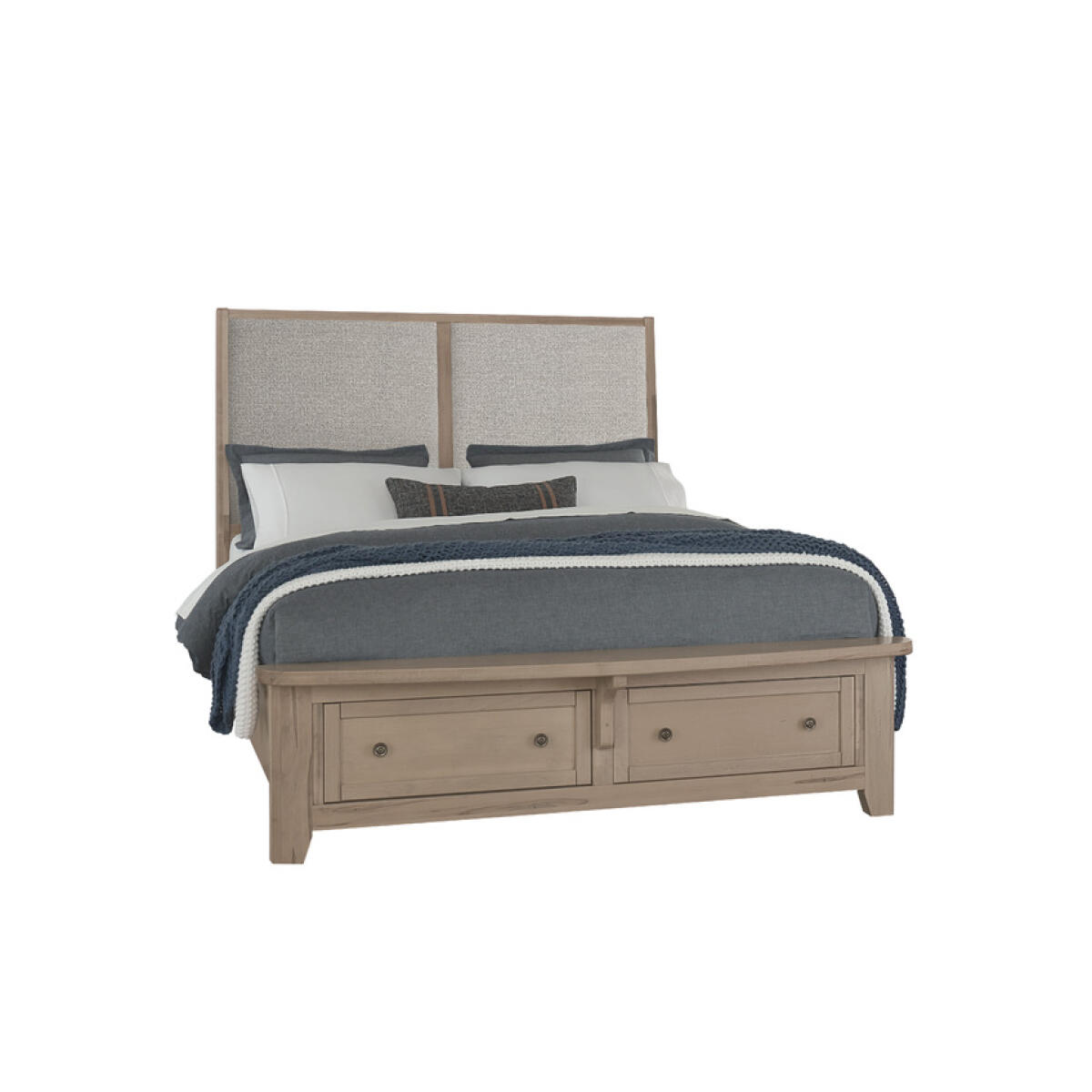 012837ca7d7ee3ed834f2ffc19f310f3 Woodbridge King Upholstered Bed With Storage -grey - 822-661-062-066B-502-666 - Image 1