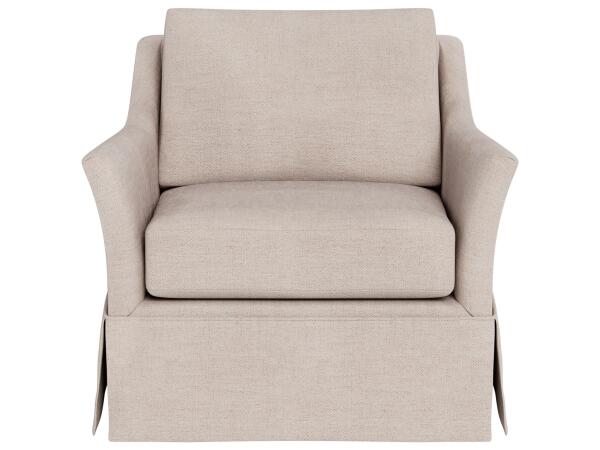 Madison Skirted Swivel Chair - Special Order - Image 2