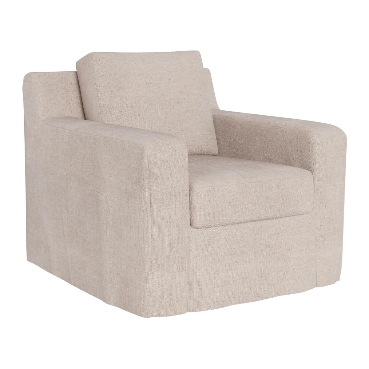 0469ab94b00c0f2d671869624f9298f1 Ryman Slipcover Swivel Chair - Special Order - Image 1