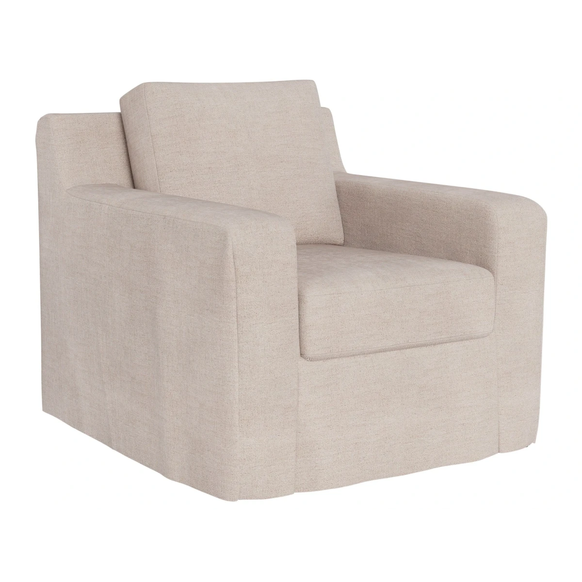 0469ab94b00c0f2d671869624f9298f1 Ryman Slipcover Swivel Chair - Special Order - Image 1