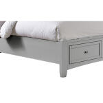 Bonanza King Mansion Storage Bed - Grey Finish - BB26-668-066B-502-666 - Image 3