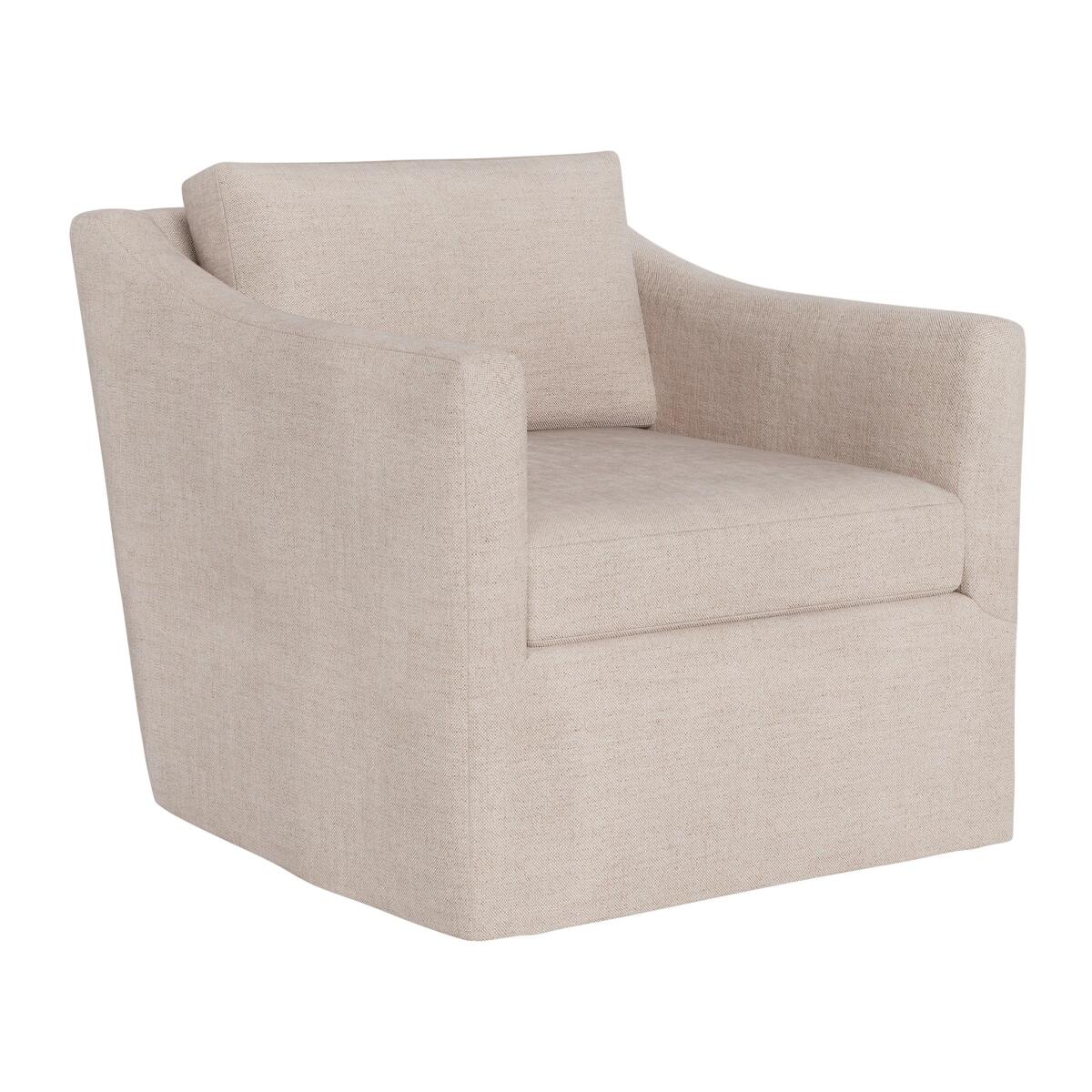 17897afd8bc3ea0a8c9468c5de4e97ac Asher Slipcover Swivel Chair - Special Order - Image 1