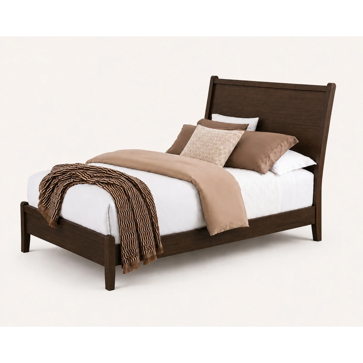 1b585d8762bc242457d150fd6bfd117f Canted Sleigh Bed - Image 1