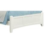 Bonanza King Mansion Bed - White Finish - BB29-668/866/922/MS1 - Image 3
