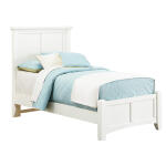 Bonanza Twin Mansion Bed - White Finish - BB29-338/833/900