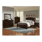 Bonanza King Poster Bed - Merlo Finish - BB27-667-766-922-MS1 - Image 3
