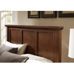 Bonanza Queen Mansion Bed - Cherry Finish - BB28-558/855/922 - Image 4