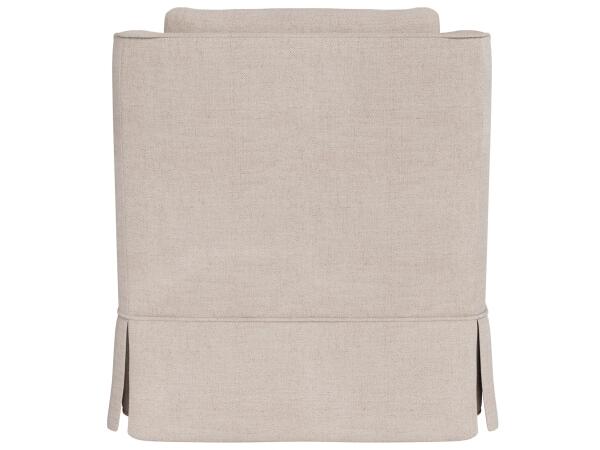 Henri Skirted Swivel Chair - Special Order - Image 4