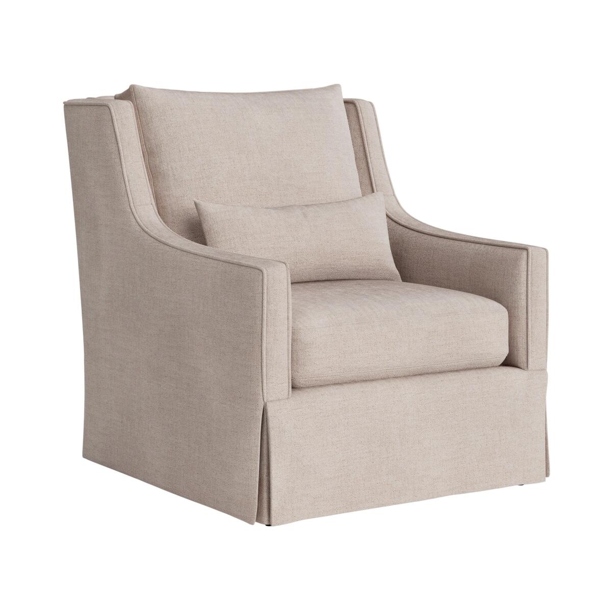 4584691338d7e3891eca89533fb5c0dd Hudson Skirted Petite Recliner - Special Order - Image 1