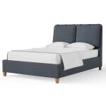 Nordhaven King Uph Bed-navy Tweed - 853-661J-166J-822J-404