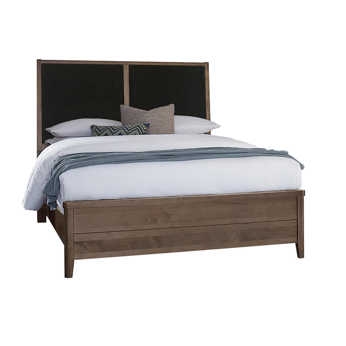 492b9062345b1386825cacae23768219 Woodbridge Queen Upholstered Bed-black - 820-551-155-053-922 - Image 1