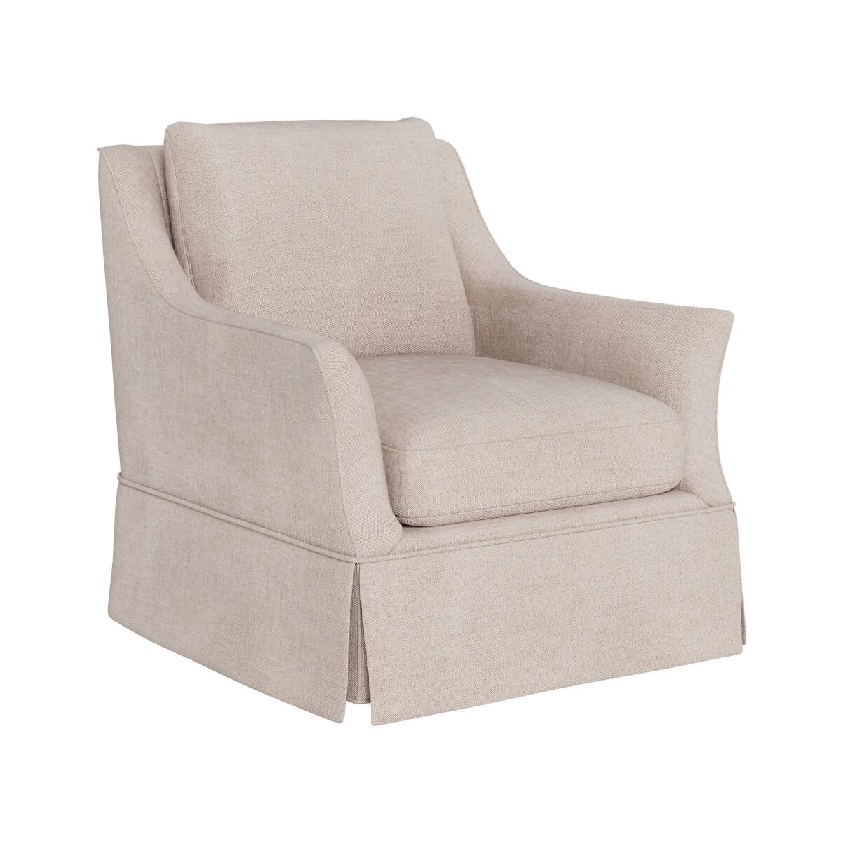 4a48130fb1c4c46a5150573392e6a6e3 Henri Skirted Swivel Chair - Special Order - Image 1