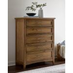 Jamestown Oak Chest - 5 Drwr - BB30-115