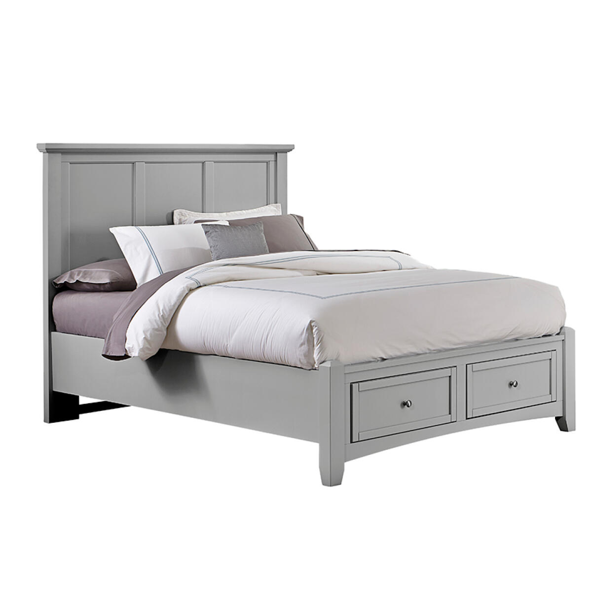 6750e1103bbf9ea00bf7c7156c48df73 Bonanza King Mansion Storage Bed - Grey Finish - BB26-668-066B-502-666 - Image 1