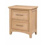 Jamestown Oak Night Stand - 2 Drwr - BB31-226