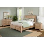 Jamestown Oak Queen Mansion Storage Bed - BB31-558-050B-502-555T - Image 3