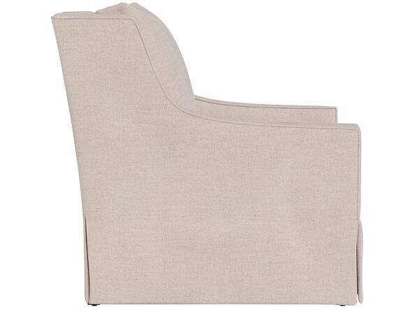 Hudson Skirted Petite Swivel Glider-Special Order - Image 3