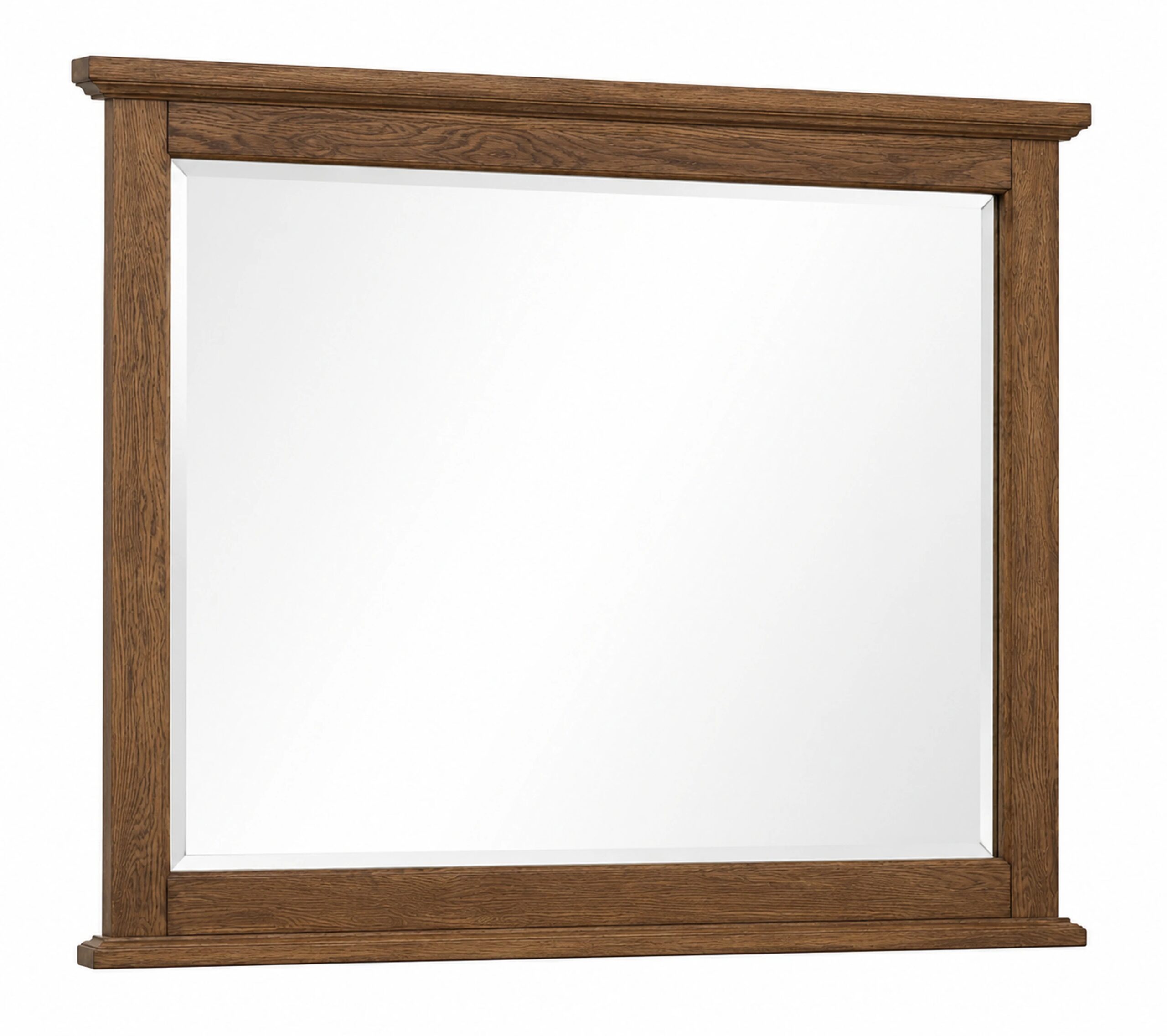 898f54c18aff63fecbcb929f4ee233ff Jamestown Oak Landscape Mirror - BB30-446 - Image 1