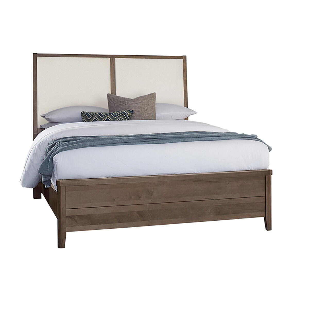 8d23bfeeb26e1911422bfd0572825b3d Woodbridge Queen Upholstered Bed-white - 820-551-155-051-922 - Image 1