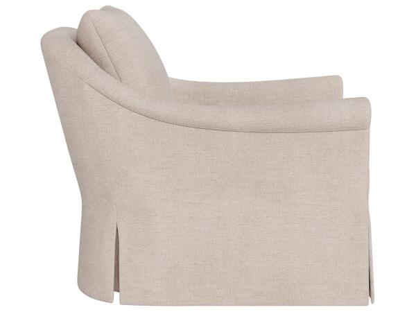 Rowan Skirted Swivel Chair - Special Order - Image 3