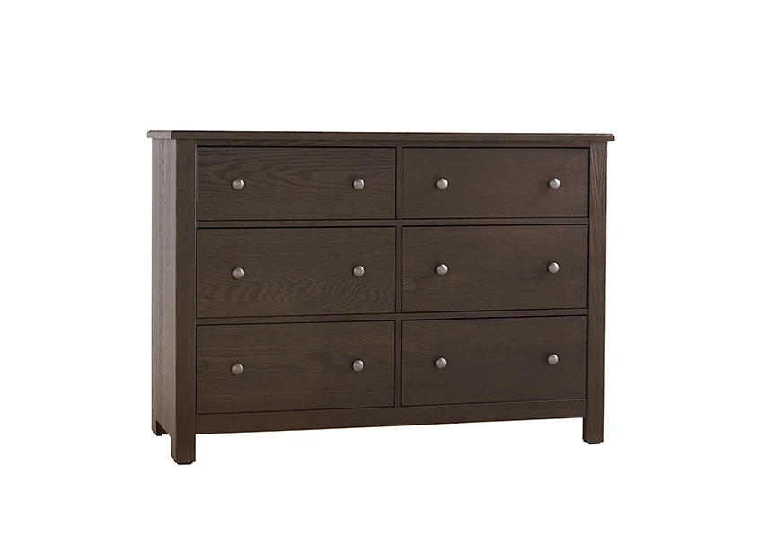 910b3819273ca319dde91c0e5cada4da Fundamentals Dresser - 6 Drawer - 10-002 - Image 1