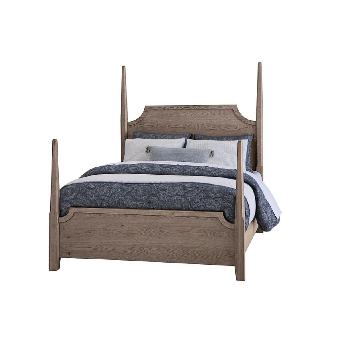 93c432d0292422cc21479d0a9568196c Tide & Timber Queen Pencil Poster Bed - 831-558-855-922 - Image 1
