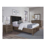 Woodbridge Queen Upholstered Bed With Storage -black - 820-551-053-050B-502-555 - Image 2
