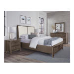 Woodbridge Queen Upholstered Bed With Storage -white - 820-551-051-050B-502-555 - Image 2