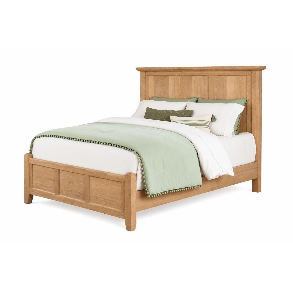 b04a31c26f498a682a923e82f5d51ecd Jamestown Oak Queen Mansion Bed - BB31-558-855-922 - Image 1