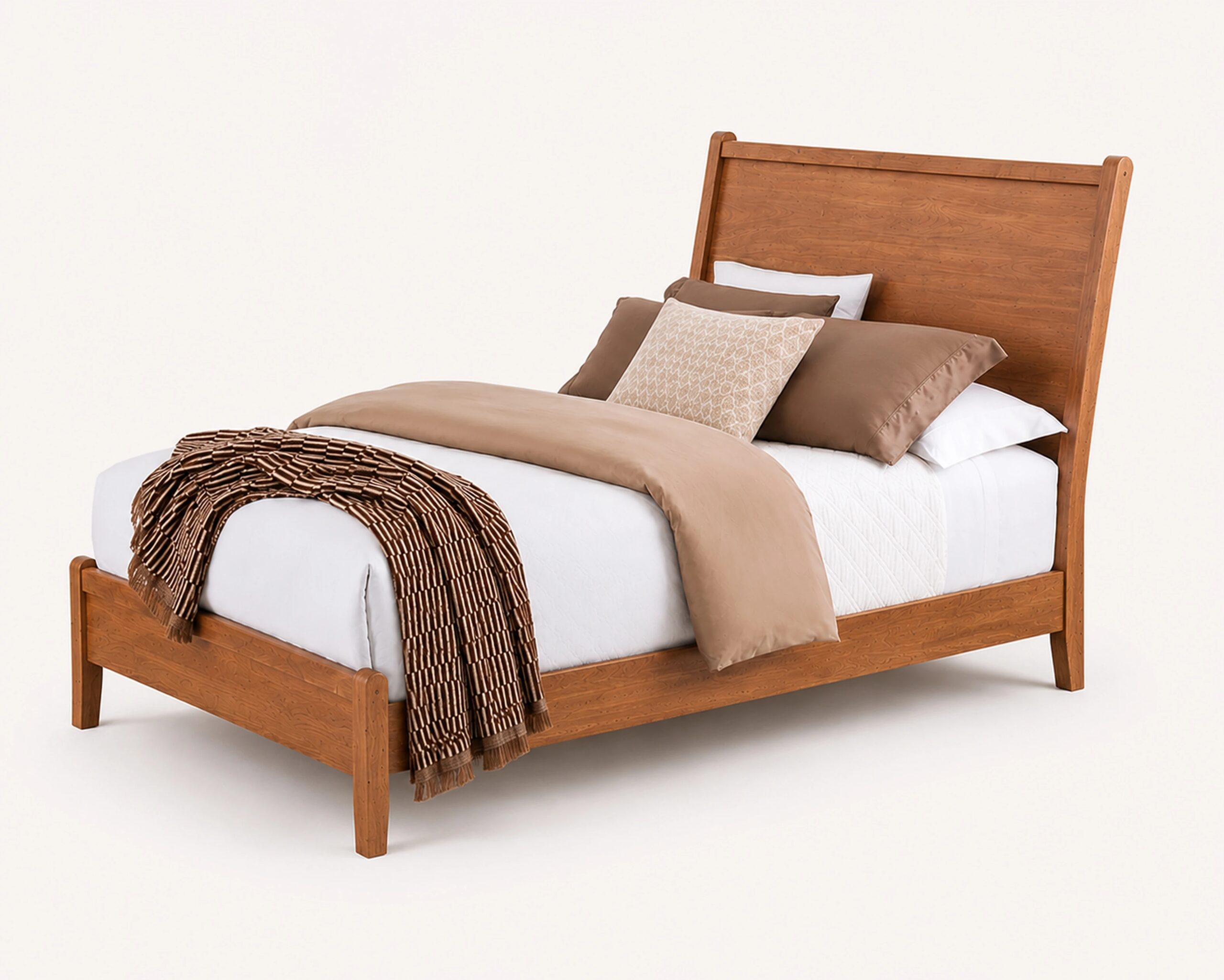 b9731b78829557acc6771cb98ab0e5c1 Mercer Street King Canted Sleigh Bed - 862-667-766-922-MS1 - Image 1