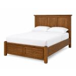 Jamestown Oak Full Mansion Storage Bed - BB30-552-046B-302-444T