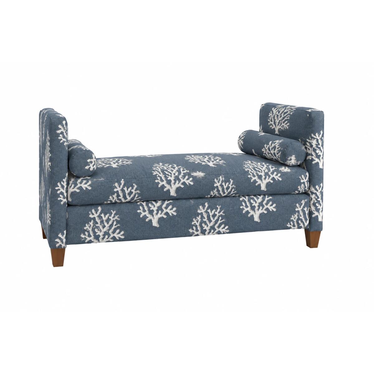 bad4c333ed8f2bd7c6932852d5de8092 Tide & Timber Blue Coral Uph Daybed - 835-303C - Image 1