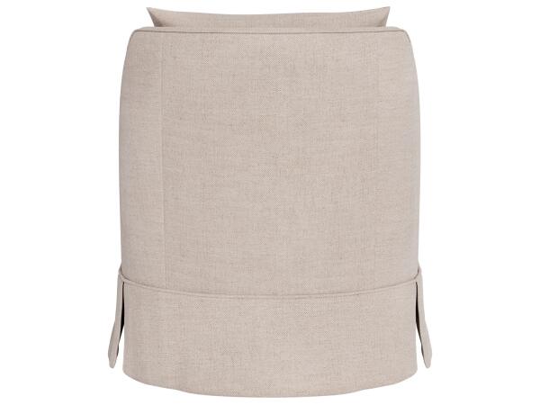 Portia Skirted Swivel Chair - Special Order - Image 4