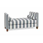 Tide & Timber Blue Stripe Uph Daybed - 835-303S