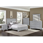Bonanza King Mansion Bed - Grey Finish - BB26-668/866/922/MS1 - Image 2