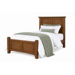 Jamestown Oak Twin Mansion Bed - BB30-338-833-900
