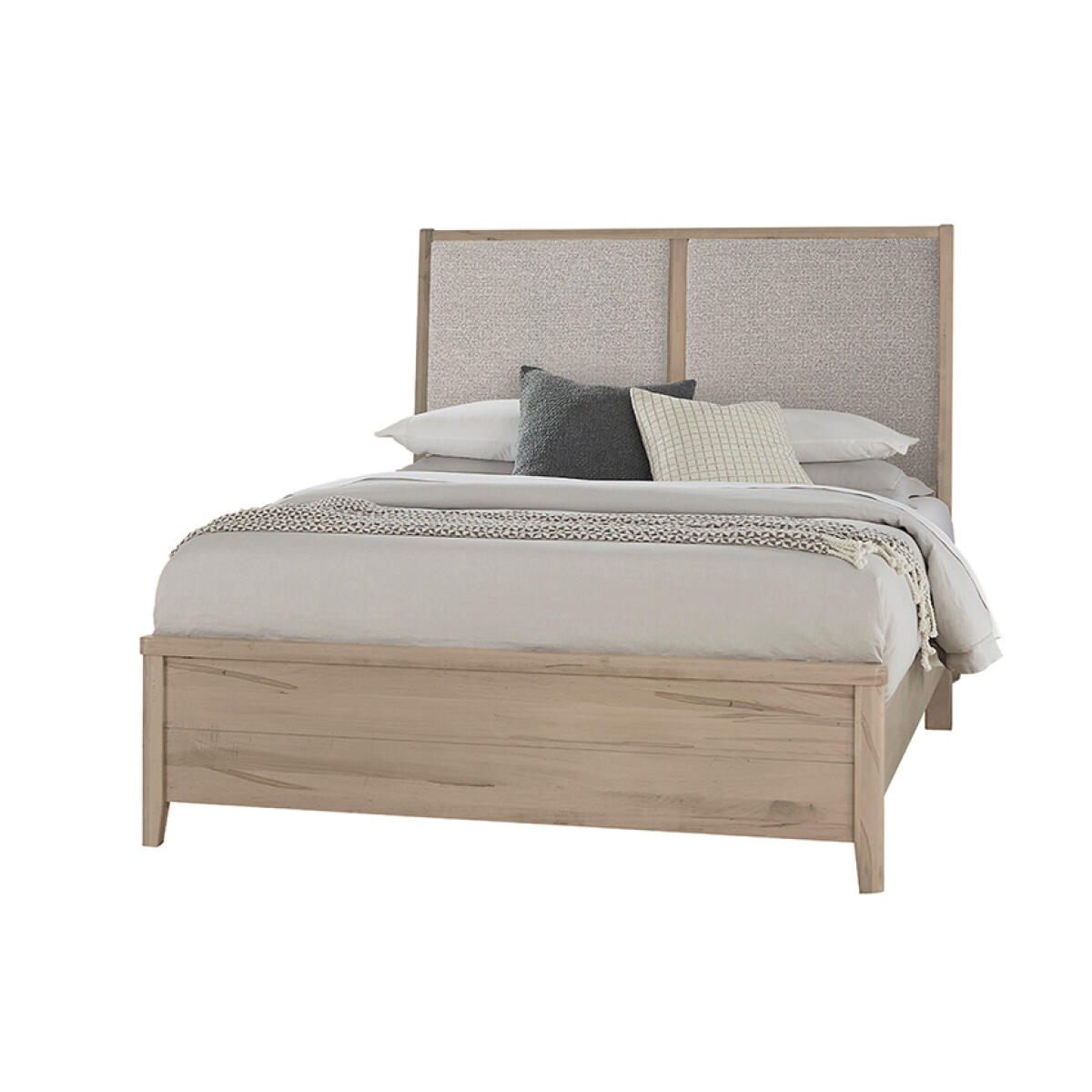 d6f348ebbb54cac761fc09d7ad18cfd0 Woodbridge Cal King Upholstered Bed-grey - 821-661-166-062-944-MS1 - Image 1