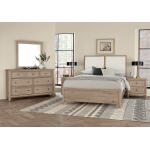 Woodbridge Cal King Upholstered Bed-white - 821-661-166-061-944-MS1 - Image 3