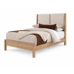 Mercer Street Queen Shelter Uph Bed-ecru - 864-553-355-051-722