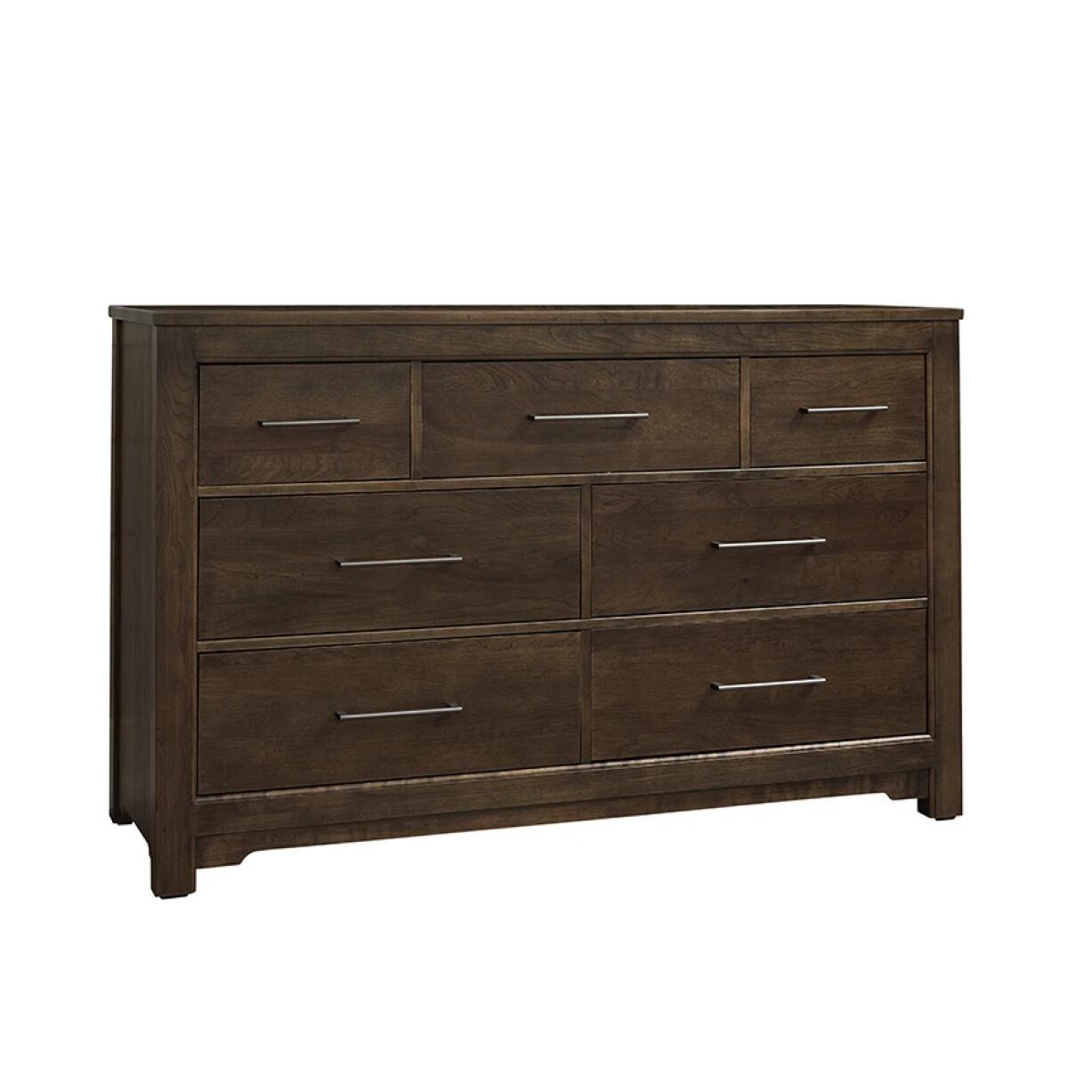 1ad8918b4475791a57827ed94c15f76f Crafted Cherry Bedroom By Ben & Erin Napier Dresser - 7 Drwr - 150-003 - Image 1