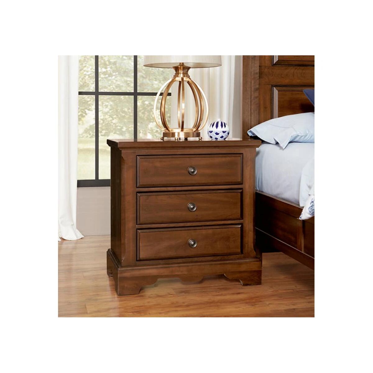 8f36fe99216cf3622e6805bfb5431746 Heritage Night Stand - 3 Drawer - 110-227 - Image 1