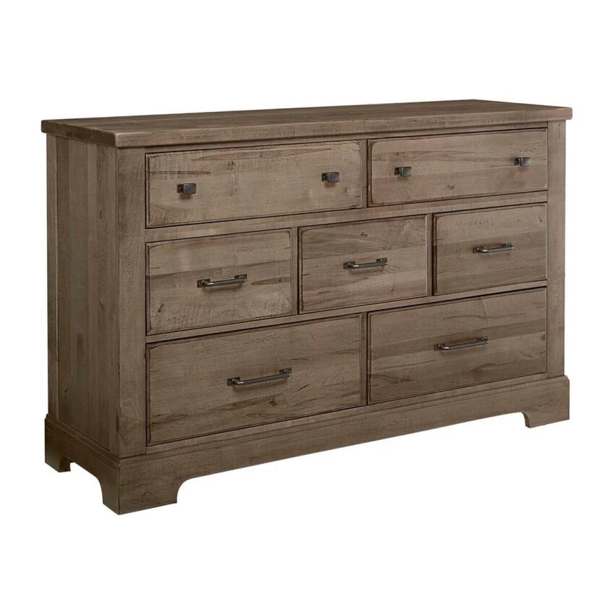 a89f06a96ba79dac7d44972963405edb Cool Rustic Dresser - 7 Drawers - 172-002 - Image 1