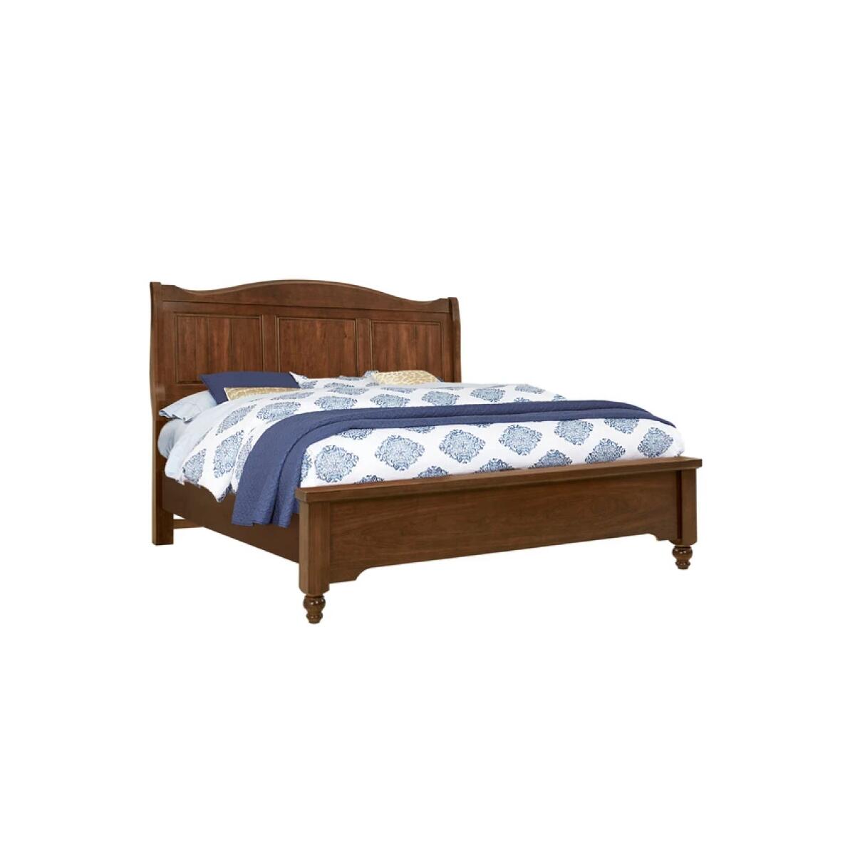 aa159830b1aac8b2ec9c5ca37ff56c41 Heritage King Sleigh Bed - 110-663-166-744-MS2 - Image 1