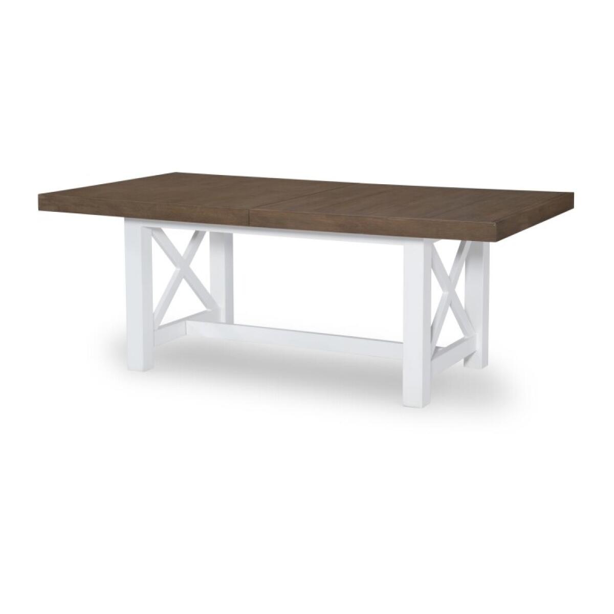 dd02676570388bab593add649a9ad558 Complete Trestle Table - Image 1