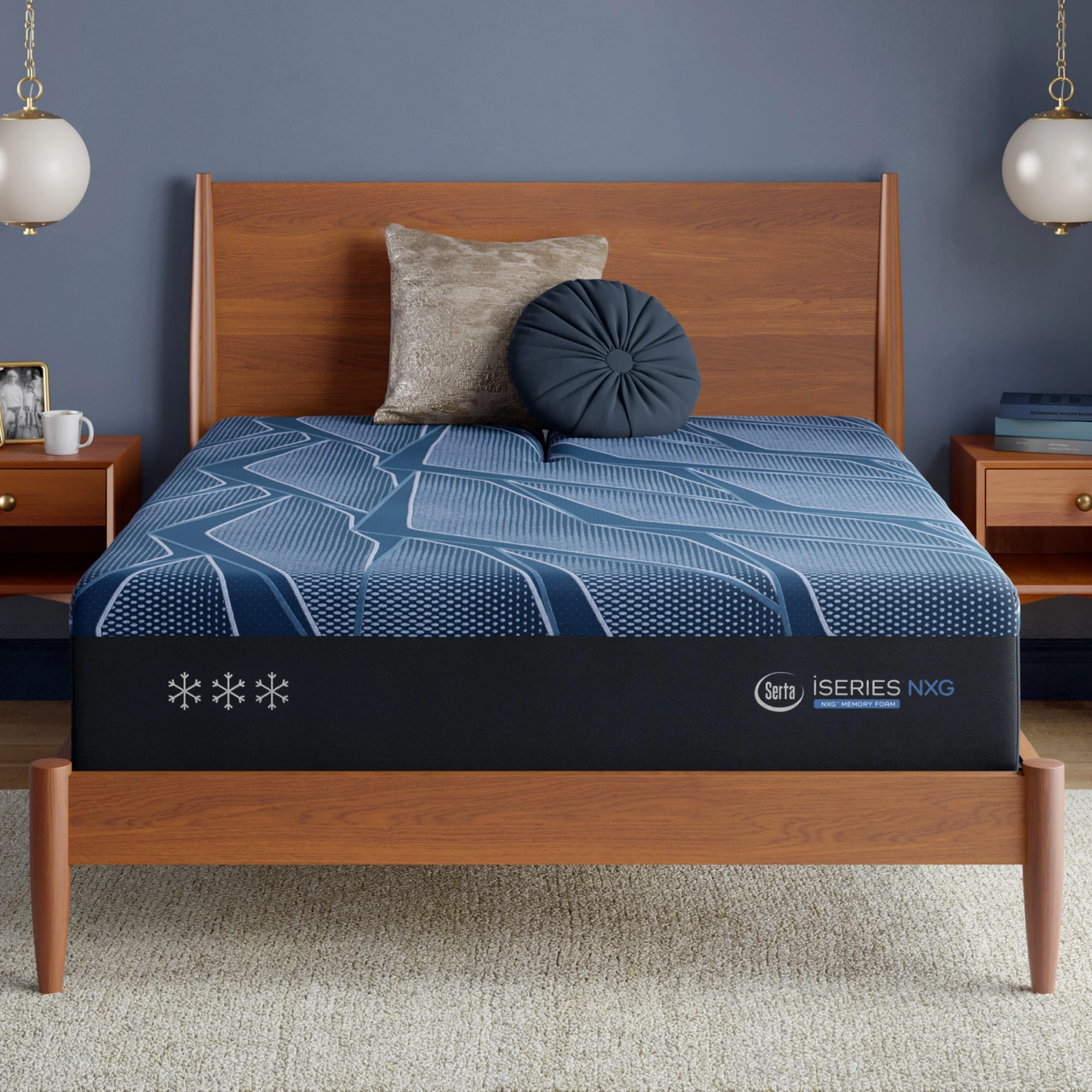 43e4e54b45f72e942d00d733c4b3f0b0 Serta® Iseries® Nxg™ Mattress - 4500 Ultra Plush Foam - Queen - Image 1