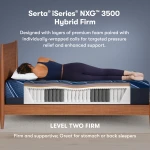 Serta® Iseries® Nxg™ Mattress - 3500 Hybrid Firm - Firm / Split Head King - Image 5