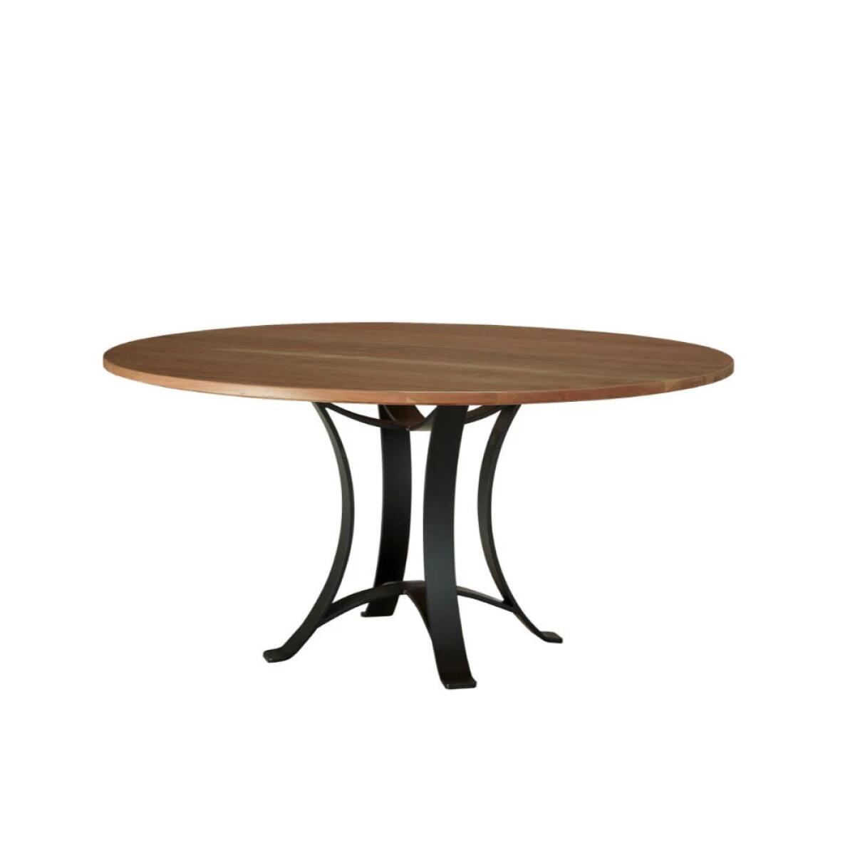 578734bef064fecce1b034172c709214 60 Inch Round Table W/ Metal Base - Image 1