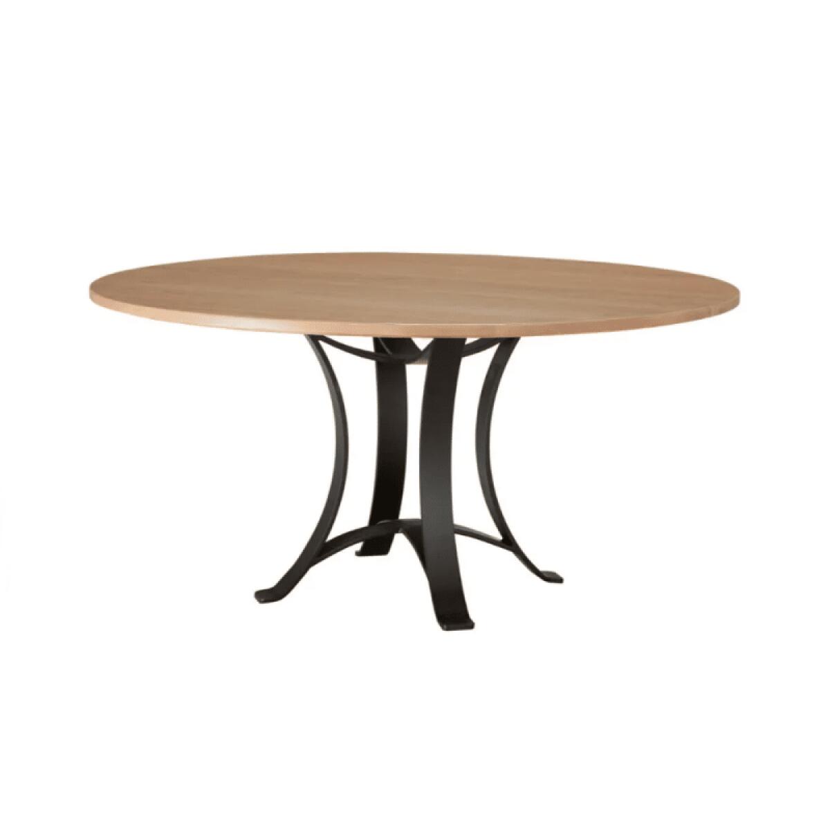 5cb1677d8c11dcf08e5e498d4414743c 48 Inch Round Table W/ Metal Base - Image 1