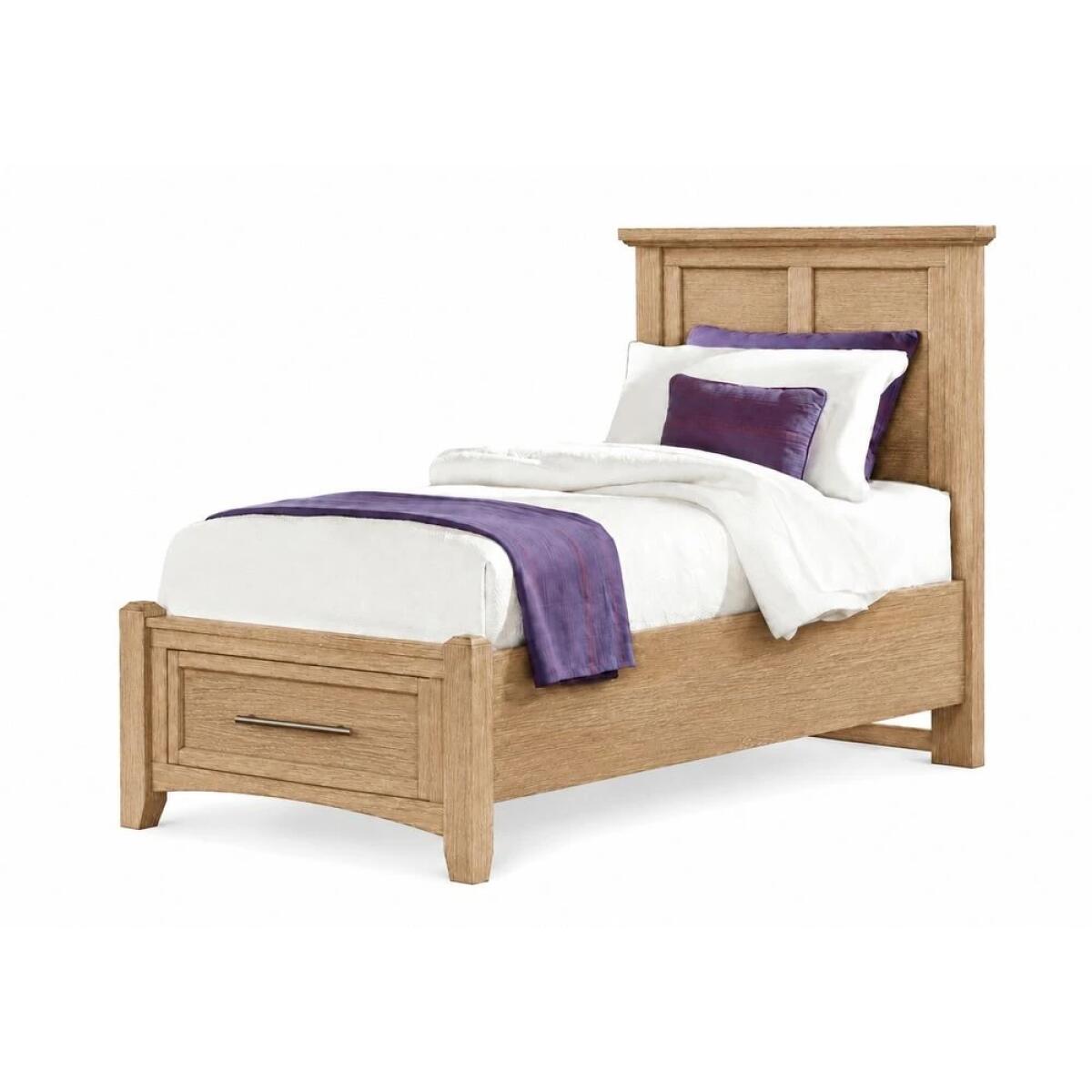 61a6f189c50036c644b5d510b4c84506 Twin Mansion Storage Bed - Image 1