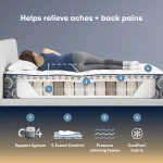 Perfect Sleeper Innerspring Mattress Cascade Canyon Medium 13” - Medium 13" / Queen - Image 6